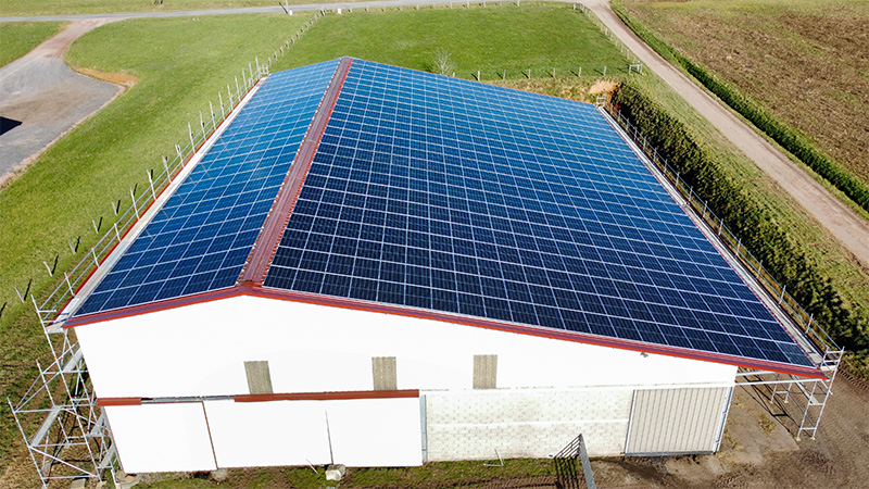 Installation photovoltaïque à Saint-Benoit-la-Chipotte (88)