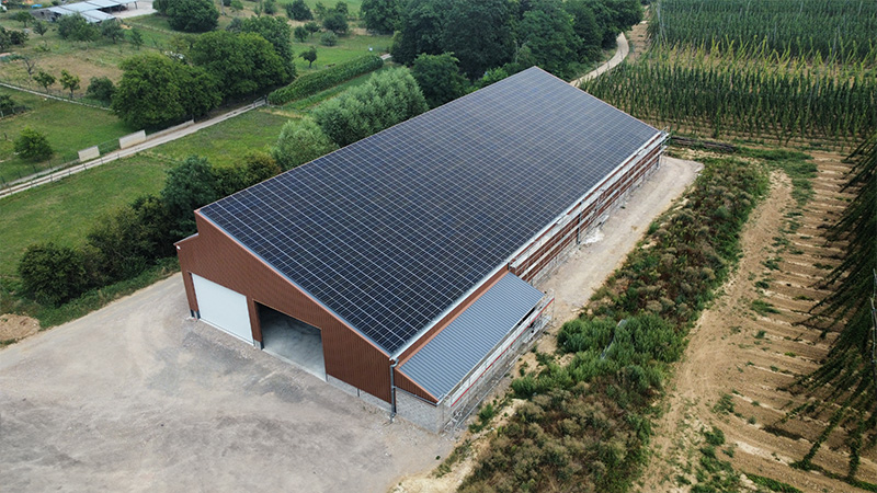 Installation photovoltaïque à Wingersheim (67)