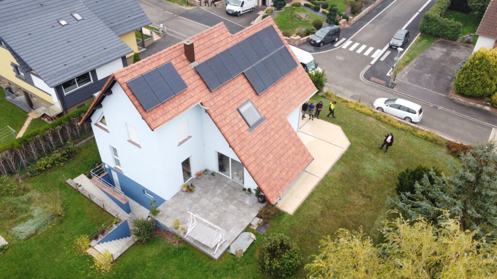 Installation photovoltaïque de 6kwc à Drulingen (67)